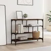Design Konsolentisch Räuchereiche 100x30x75 cm Produktbild-Vorschau 3