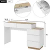 Flieks Schminktisch mit Schrank, Schminktish mit Produktbild-Vorschau 7