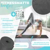 KESSER® Gymnastikmatte mit Tragegurt rutschfest TPE Produktbild-Vorschau 2