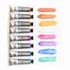 Mont Marte Metallic Acrylfarben Set – 8 × 18 ml Tuben – Produktbild-Vorschau 2