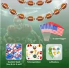 XXL Super Bowl American Football Deko Set über 100 Teile Produktbild-Vorschau 2