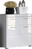 trendteam Bad Stauraumelement Amanda Weiß Melamin/Weiß Produktbild-Vorschau 2