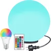 Kugelleuchte Kugellampe RGB Außenleuchte Ø 40cm Gartenlampe Produktbild-Vorschau 2