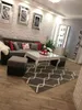 Teppich SKETCH - F934 grau /creme trellis Grau 240x330 cm Produktbild-Vorschau 3