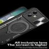 Pre Motorola Moto G54 Armor Magnet Ring Cover Puzdro na Náhľad obrázku produktu 5