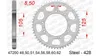 AFAM Kettenrad Stahl Standard - 428 Produktbild-Vorschau 2