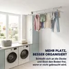 Höhenverstellbarer Decken-Wäscheständer aus Aluminium, Produktbild-Vorschau 3