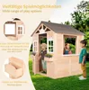 ONVAYA® Kinderspielhaus aus Holz ǀ Spielhaus mit Tür und Produktbild-Vorschau 3