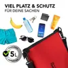 Where Tomorrow PVC dry bag - Style 02 - 5L - rot Produktbild-Vorschau 5