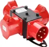 EINFEBEN Baustromverteiler Verteiler 3 x CEE 400V/32A IP44 Produktbild-Vorschau 1