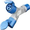 Goobay 76236, CEE, 2x CEE, Modrá, Šedá Náhľad obrázku produktu 17