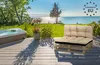 Palettenkissen Outdoor Waschbar - Set: 40x120 cm + 80x120 Produktbild-Vorschau 4
