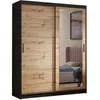 BEAUTYSOFA HELA armoire 120 cm - armoire à deux portes avec Voir les images du produit 2
