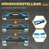 HOMCOM Stepping board aeróbny stepper výškovo nastaviteľný Náhľad obrázku produktu 4