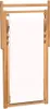 vidaXL Liegestuhl Teak 56x105x96 cm Creme Produktbild-Vorschau 6
