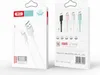 The image shows the retail packaging of a USB charging cable. Produktbild-Vorschau