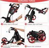 Golfový vozík COSTWAY, golfový vozík so 4 kolieskami, Náhľad obrázku produktu 5