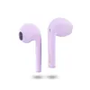 A pair of purple wireless earbuds with a charging case. Náhľad obrázku produktu