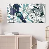 DEQORI Glasbild Echtglas 100x50 cm 'Urbaner Doodle-Mix' Produktbild-Vorschau 4