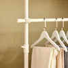SoBuy Garderobenständer Aufbewahrungsmöbel Weiß Modern Produktbild-Vorschau 7