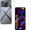 Hülle für Xiaomi Poco X5 5G mit 2 Displayschutzfolien aus Produktbild-Vorschau 1