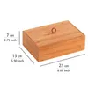 WENKO Bambus Box Terra L mit Deckel, mit praktischer Produktbild-Vorschau 4