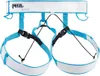 Weißer und blauer Petzl Altitude Hüftgurt mit schwarzen Schnallen und verstellbaren Beinschlaufen Podgląd zdjęcia produktu