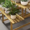 Pflanzentreppe Pflanzregal Blumenbank Blumentreppe Produktbild-Vorschau 9