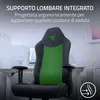 RAZER Iskur V2 X sedia da gioco in tessuto nero, Anteprima dell’immagine prodotto 9