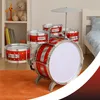 Kinder Jazz Schlagzeug Set mit 5 Trommeln Hocker Produktbild-Vorschau 6
