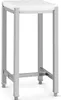 Metzgerblock aus Polyethylen auf Stahlsockel, 40 x 40 x 88 Produktbild-Vorschau 2