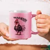 Huuraa Glitzertasse Talachicken Meme Talahon 330ml Pink Produktbild-Vorschau 3