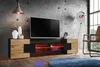 Komodee | TV-Schrank mit 2 Türen Merano | Korpus Schwarz Produktbild-Vorschau 2