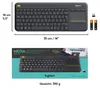Logitech K400 Plus schwarz Wireless Touch Keyboard Produktbild-Vorschau 8