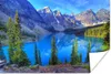 MuchoWow® Poster Farbenfrohe Umgebung im Banff National Produktbild-Vorschau 1