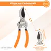 S. Kunde & Sohn Germany SKS 6 Tradition Gartenschere orange Produktbild-Vorschau 6