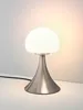 LED-Tischlampe - Silberfarben - Metall - H 26 cm - Produktbild-Vorschau 2