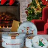 Biscottiera "Renna Ole" set di 3 biscotti natalizi rotondi Anteprima dell’immagine prodotto 3