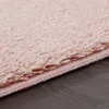 Tapis lavable Salon Poils courts Couleur unie Style moderne Voir les images du produit 2