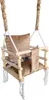 Love Gifts® Babyschaukel aus Holz hochwertig und geeignet Produktbild-Vorschau 1