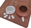 Macaron Silikon Backmatte Form Set,Macarons Backmatte,48 Produktbild-Vorschau 1