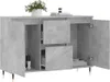 vidaXL Příborník betonový šedý 101,5x35x70 cm materiál na Náhled obrázku produktu 4