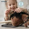 Mamabrum Hobby Horse Marrone 68 cm – Cavallo a bastone per Anteprima dell’immagine prodotto 4