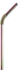 Trinkhalme biegsam 22cm 5er Pack Edelstahl regenbogen Produktbild-Vorschau 3