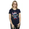 Disney - T-Shirt für Damen BI25423 (XXL) (Marineblau) Produktbild-Vorschau 2