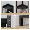 Iropro Étagère d'angle 5 niveaux avec prises de courant, Voir les images du produit 7