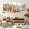 Bild auf Leinwand - Leinwandbild - 5 Teile - Kraniche Vögel Produktbild-Vorschau 7