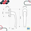 KOTARBAU® Set di 10 maniglie per finestre Maniglia per Anteprima dell’immagine prodotto 3