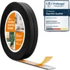 A roll of black flexible skirting board with adhesive backing is shown, along with a certification badge. Anteprima dell’immagine prodotto