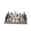 Konstsmide LED Holzsilhouette "Dorf", 6H Timer, 12 warm Produktbild-Vorschau 3